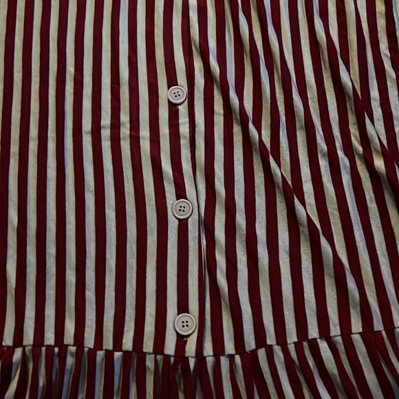 💚Zara Two-Tone Striped Dress 👗 - Picture 8 of 11